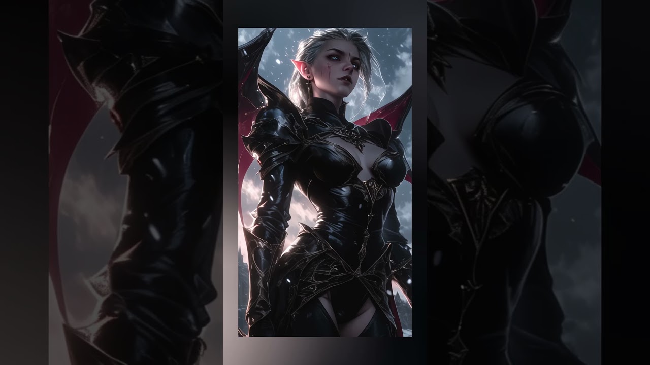 🦇🔥 Dark Vampire Queen – Epic Vampires Wallpapers 🩸⚡