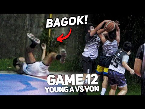 SALPAKAN ANG LABANAN | NA-BAGOK sa COURT!! - SEMI FINALS | BG Summer League