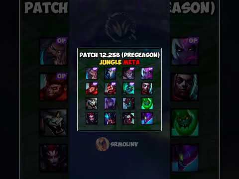 12.23b (Preseason) Jungle META 🔥