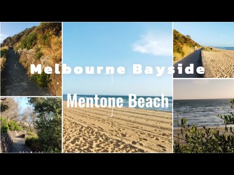 Beautiful Australian Beach|| Mentone Beach|| Melbourne Bayside|| Beach Road|| @KessaLuvOfficial