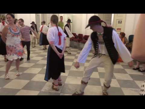 Zespoł folklorystyczny BYSTRZYCA - Slezský gorolský soubor, č.5 - Škola tance / Musaion Praha 2018