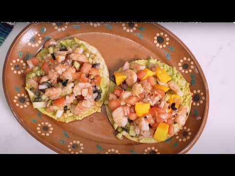 Fresh and Easy Shrimp Ceviche - How to Make Ceviche con Camaron - Authentic Mexican Recipe