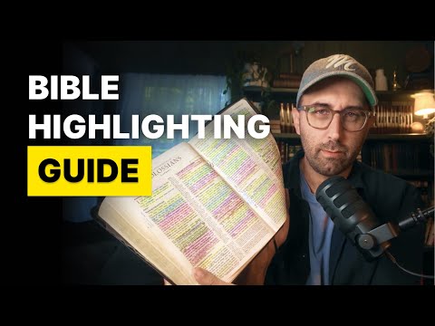 How to Highlight Your Bible