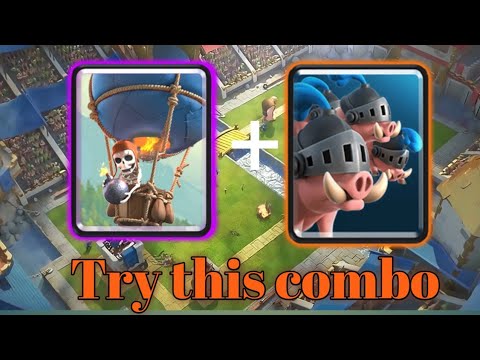 Impossble to defend this deck royal hogs and ballon new best combo🤢