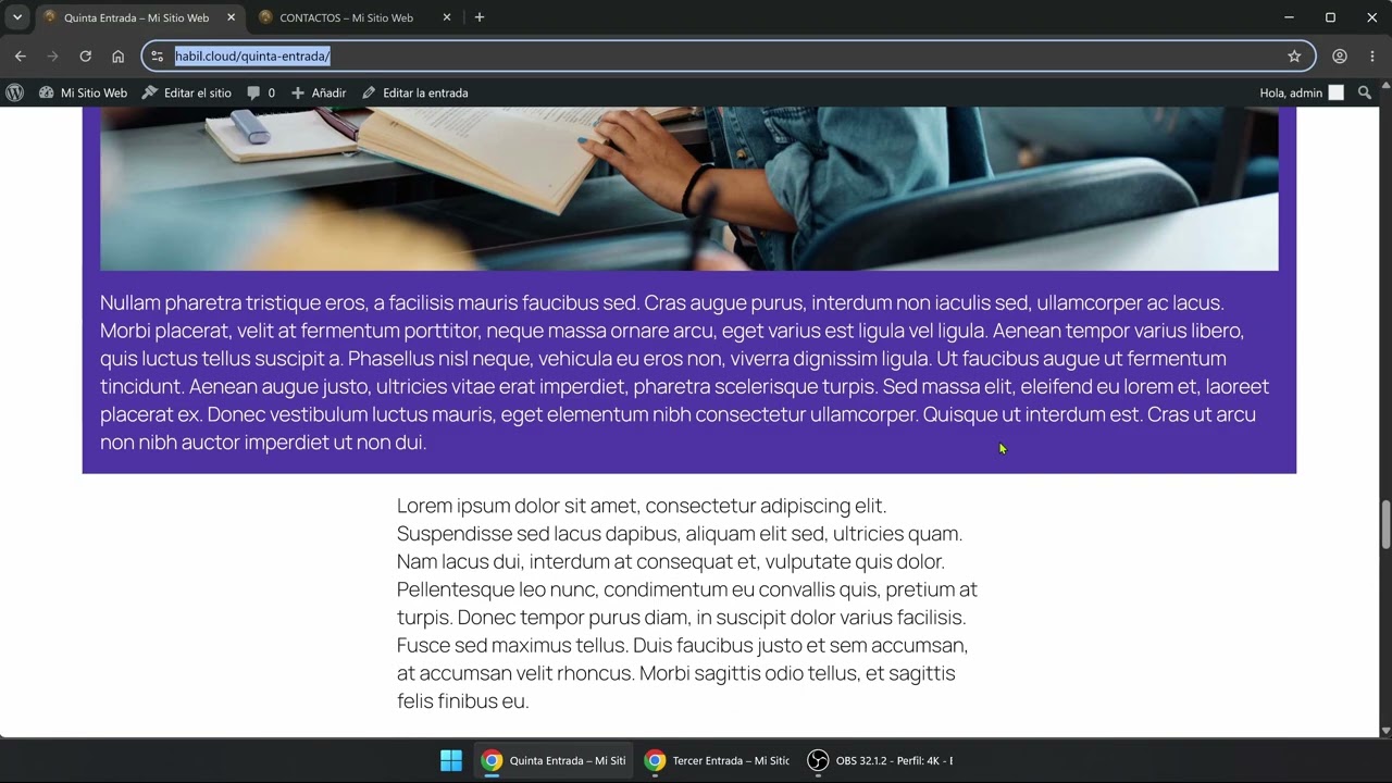 12. WordPress - Comentarios