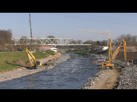 Emscher-Umbau Teil 17 - Die neue Mündung 2025