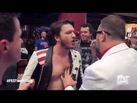 Wolfe Taylor confronts Tony during intermission at Love is a Battlefield 3