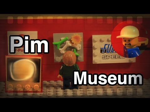 LEGO Pim At The Museum (Stop Motion Animation)