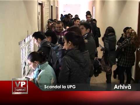 Scandal la UPG
