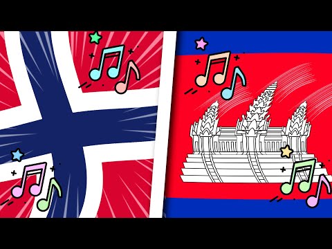 Dancing Flags Flag Animation