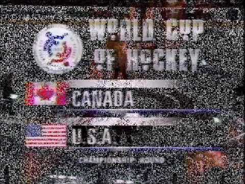1996 World Cup of Hockey Final, Game 1: United States vs Canada