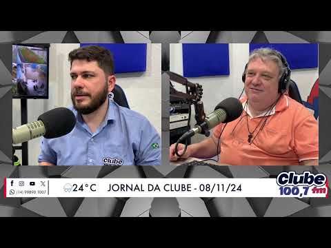 Jornal da Clube - 08/11/24 - Edição do Almoço