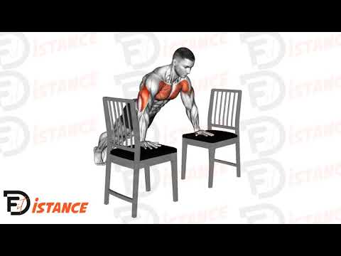 Pompes inclinées - Exercice Pompes inclinées en vidéo