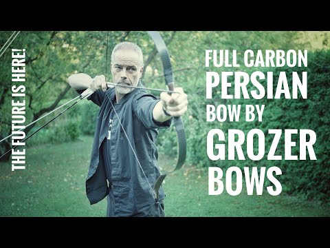 Full Carbon Persian Bow by Grozer Archery - The Future!