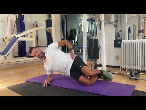 Knie kippen nach innen? Diese Übung hilft bei X-Beinen (Seitenlage Training)