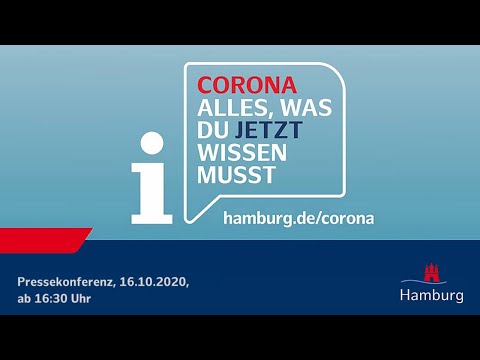 Pressekonferenz zu #CoronaHH am 16.10.2020