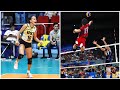 TOP 10 Monsters of the Vertical Jump in Volleyball (HD)