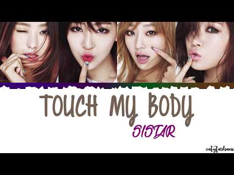 Sistar - Touch My Body Lyrics [Color Coded_Han_Rom_Eng]