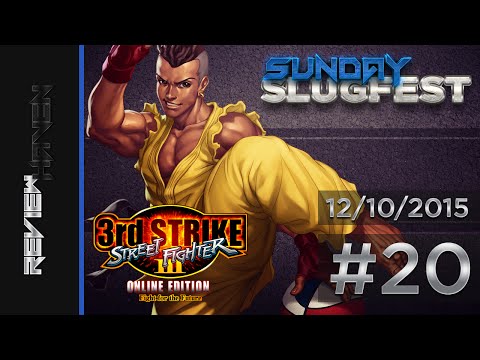 Sunday Slugfest #20 // Street Fighter III: Third Strike // Online Ranked Matches - 12/11/15