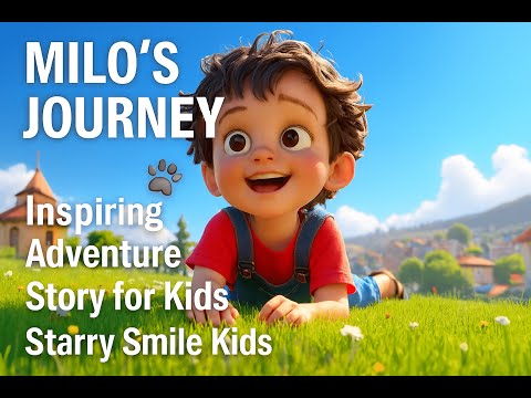 Milo’s Journey 🐾✨ | Inspiring Adventure Story for Kids | Starry Smile Kids