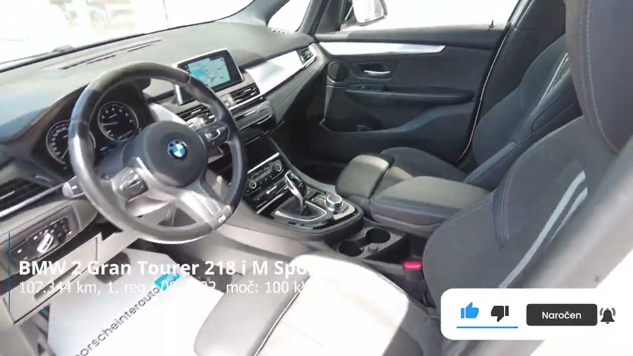 BMW serija 2 Gran Tourer 218i M Sport - SLOVENSKO VOZILO