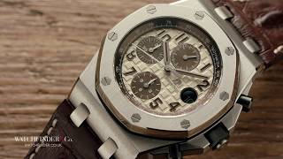Audemars Piguet Royal Oak Offshore 26470ST.OO.A801CR.01 Video thumbnail