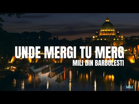 @MILIDINBARBULESTI - UNDE MRGI TU ,MERG ( Video Official )