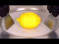 Lemon Ice Cream Rolls With A Tangy Twist ASMR