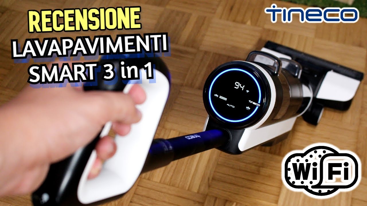Watch Now LAVAPAVIMENTI 3 in 1 - ASPIRA, LAVA e ASCIUGA: Recensione Tineco Floor One S3 LAVAPAVIMENTI 3 in 1 - ASPIRA, LAVA e ASCIUGA: Recensione Tineco Floor One S3