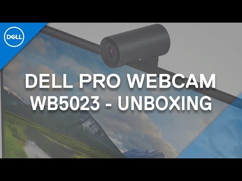 Dell Pro Webcam WB5023 QHD USB Black Dell Pro Webcam WB5023 QHD USB Black