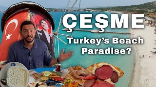 ÇEŞME TURKEY | Swimming, Street Food & Nightlife in the Turkish Riviera