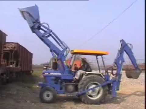 Tractor Backhoe Loader - Hi Dump