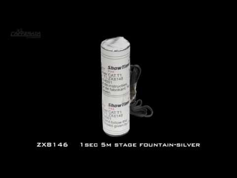 Showtime PSE - ZX8146 - 1sec 5m stage fountain-silver