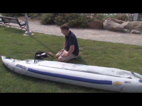 How to assemble and use the Sea Eagle FastTrack Inflatable Kayak