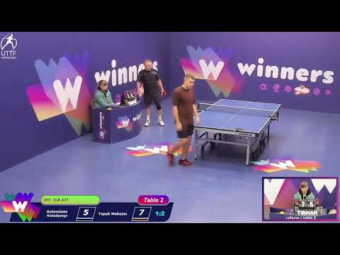 Winners League 18.11.21 Kolomiiets Volodymyr - Tupyk Maksym  11:00