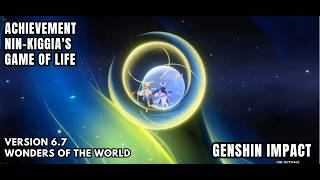 [Genshin Impact Achievement] Nin-Kiggia's Game Of Life: Enter The Moonheart Gap