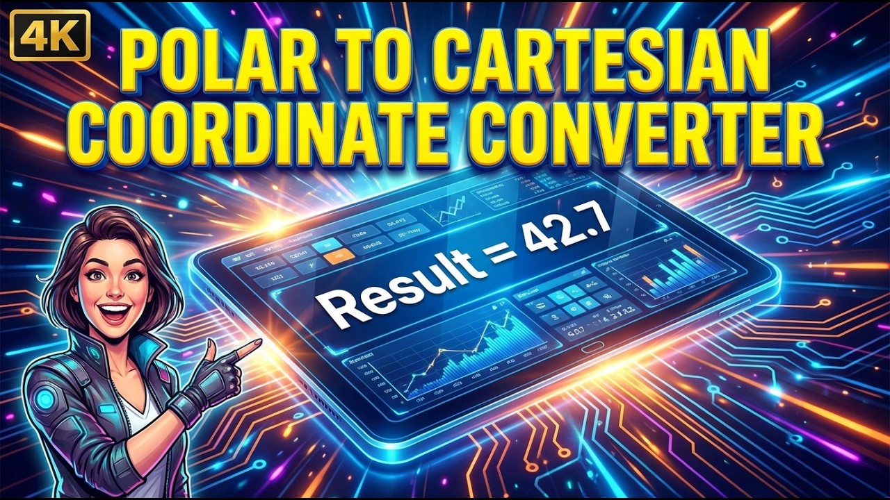 Polar to Cartesian Coordinate Converter