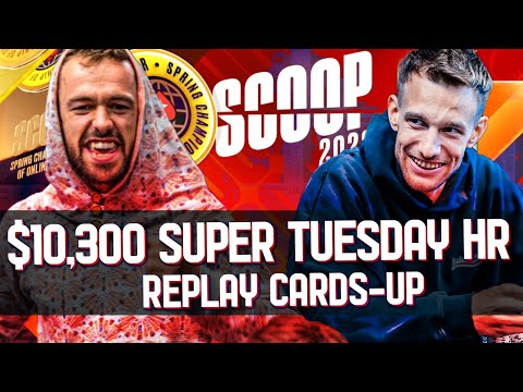 SCOOP 2022 13-H $10,300 wizowizo | WushuTM | omaha4rollz Replay CARDS-UP $700k Gtd High Roller