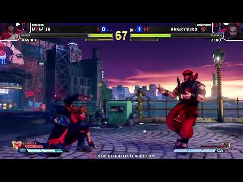 SFV - Rashid ( JB ) vs Zeku ( AngryBird )