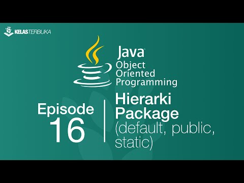 Belajar Java OOP 01 Pendahuluan