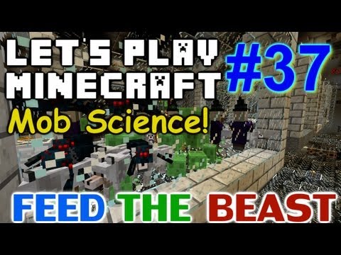 Let's Play Minecraft Hermitcraft FTB Ep. 37 - Mob Trap Science