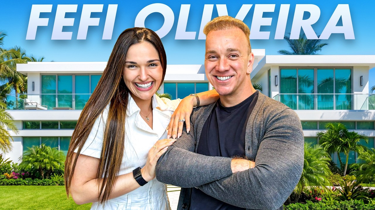 Asi es LA HERMOSA CASA de FEFI OLIVEIRA en MIAMI