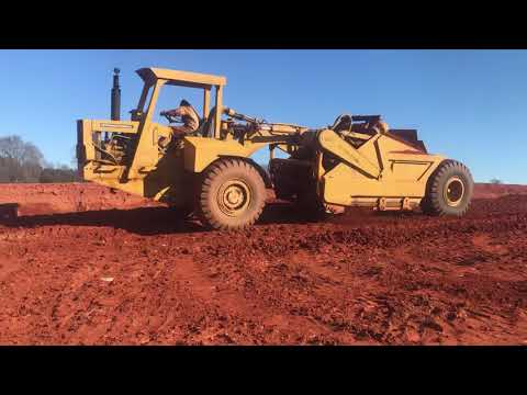 International E200 Pay Scraper Self Loading Pan Earth Moving Heavy Equipment