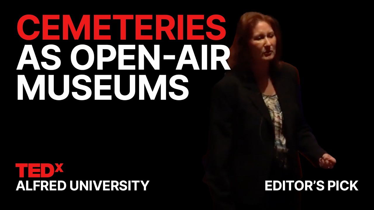 The secret language of tombstones | Danielle Gagne | TEDxAlfred University