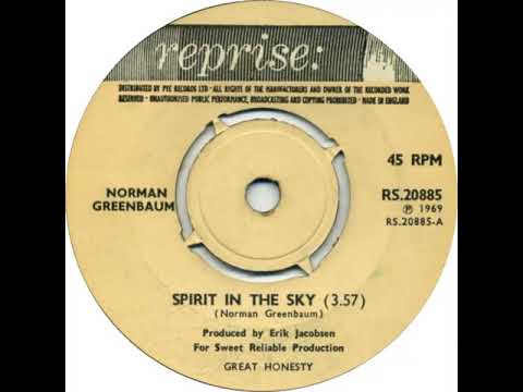 UK New Entry 1970 (59) Norman Greenbaum - Spirit In The Sky