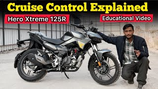 Hero Xtreme 125R Cruise Control Explained ✅ Hero Xtreme 125R 2026 Model ✅