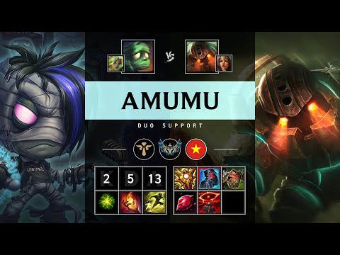 Amumu Support vs Nautilus - VN Challenger Patch 25.18