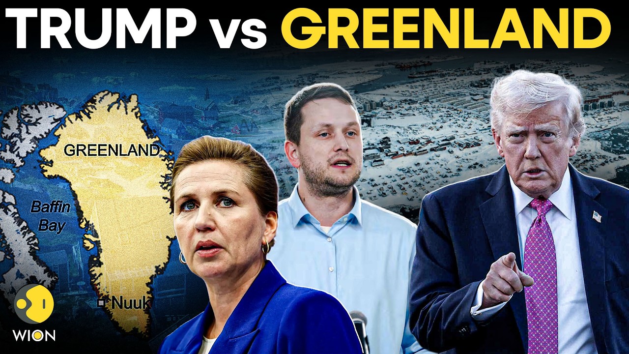 US-Greenland Takeover LIVE: Trump Still Wants Greenland, Danish PM Issues Fresh Warning | WION