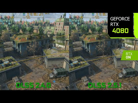 Dying Light 2 | 1440p DLSS 2.4.0 vs DLSS 2.5.1 Image Quality Comparison | RTX 4080 | i7 10700F