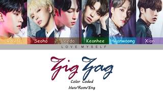 ONEUS (원어스) - ZigZag (삐뚤빼뚤) (Color Coded Lyrics) (Han/Rom/Eng)